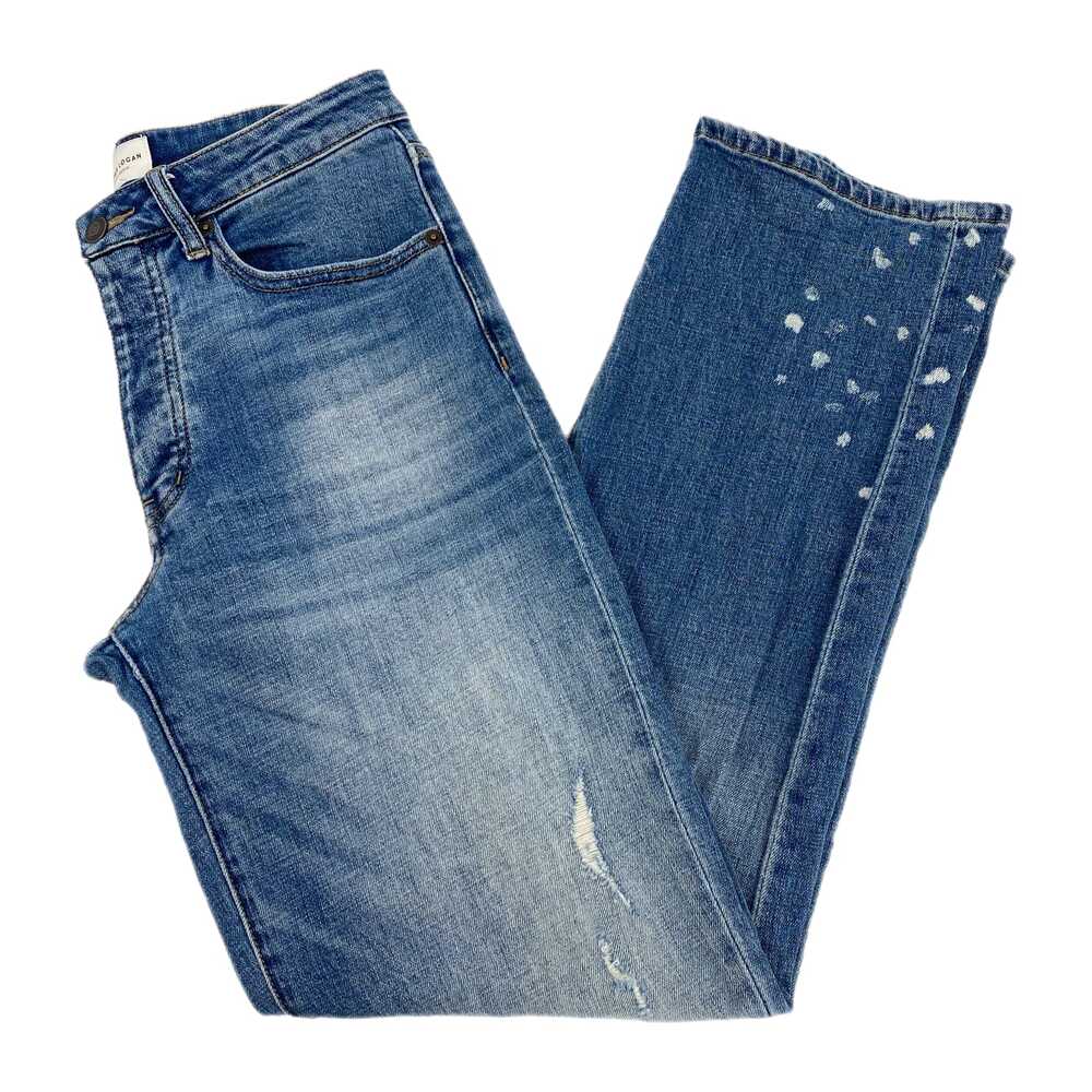 Oliver Logan Blue Light Wash Straight Leg Jeans | Size 26